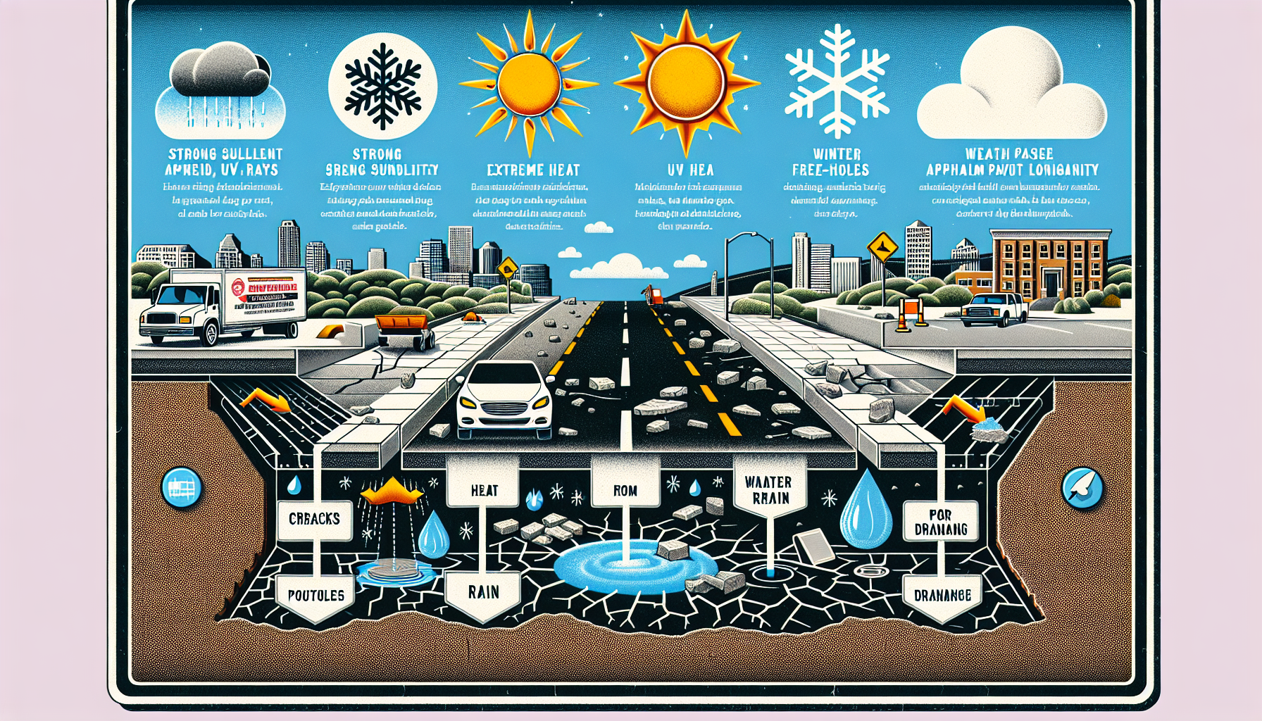 How Weather Affects Asphalt Longevity: Best Practices for Pavement in Asphalt Paving San Marcos TX